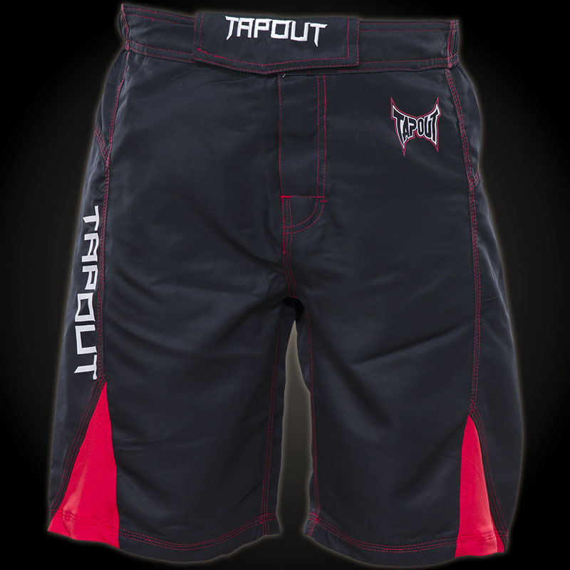 Tapout Fight Shorts Ii Shorts With Large Prints Fabric Insertions