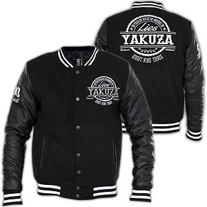 Yakuza JB-7042 College jacket with embroidering and applications