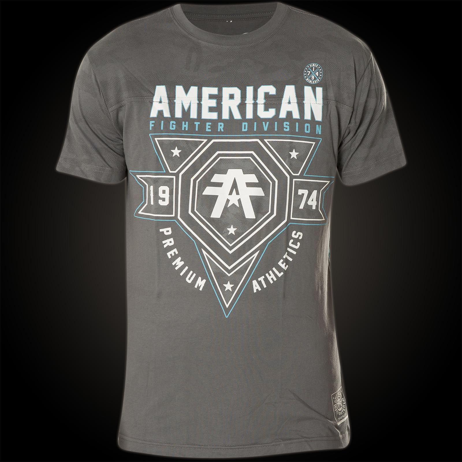 American Fighter by Affliction Wingate Camo with a logo print