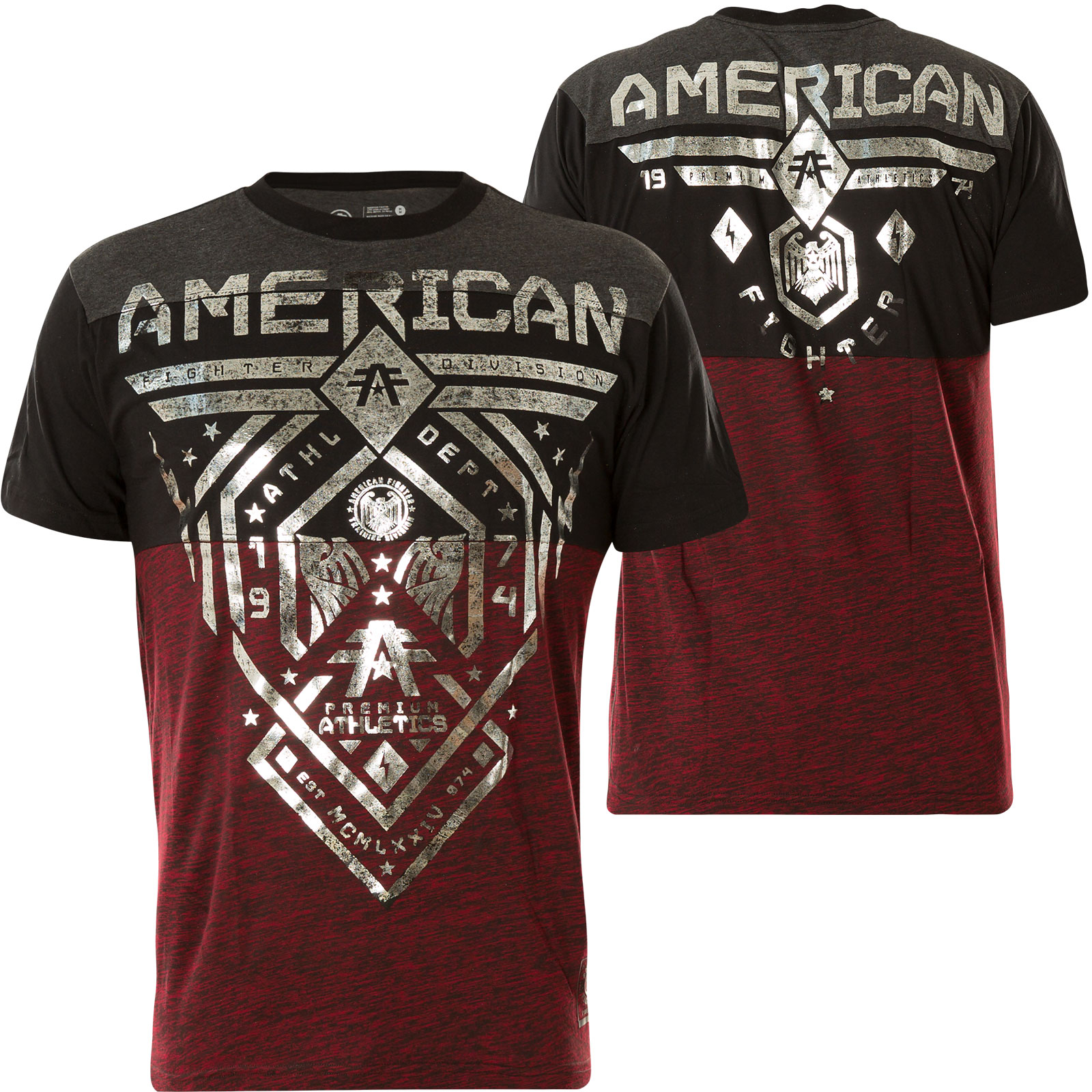 black american fighter shirt