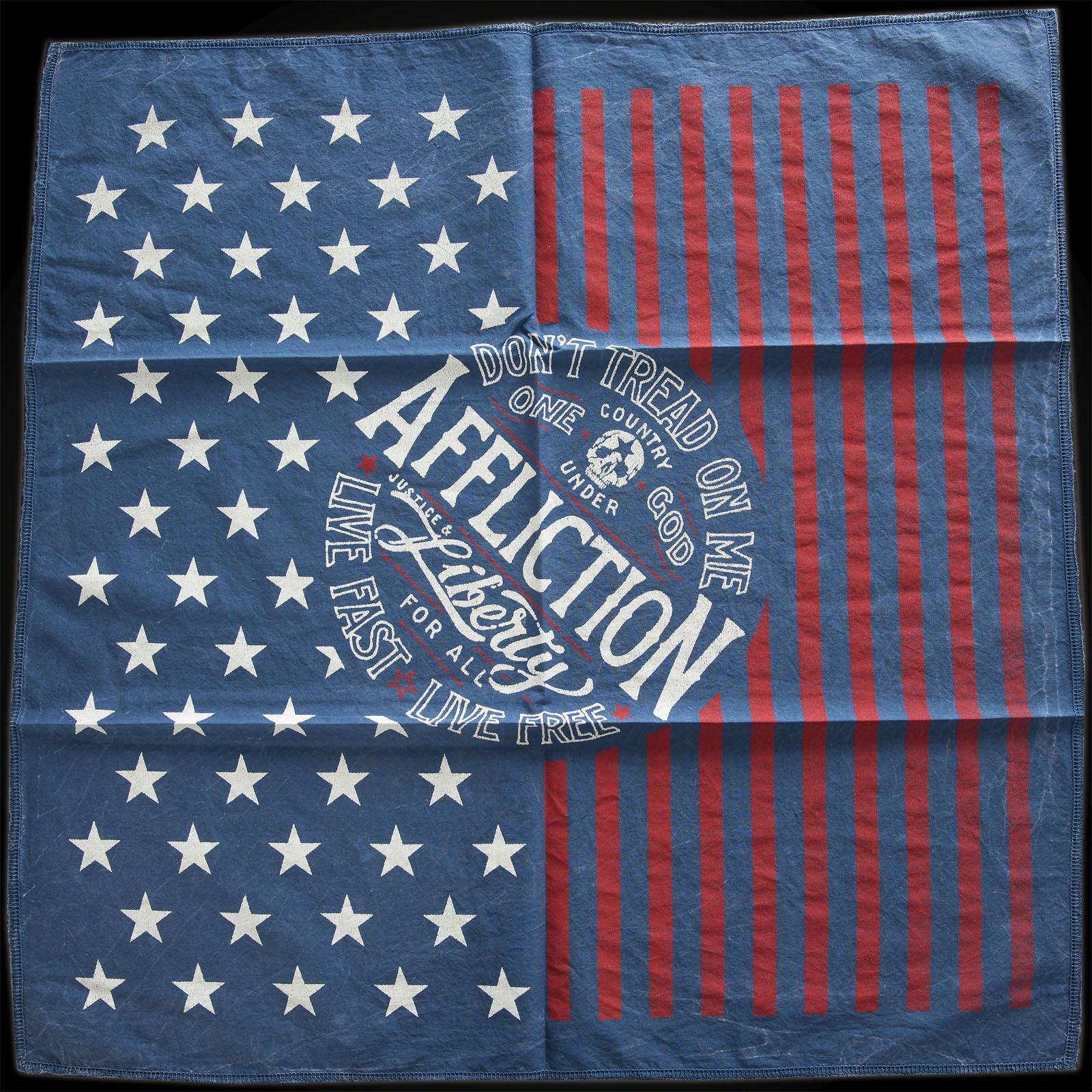 Affliction Bandana Liberty For All with a vintage car