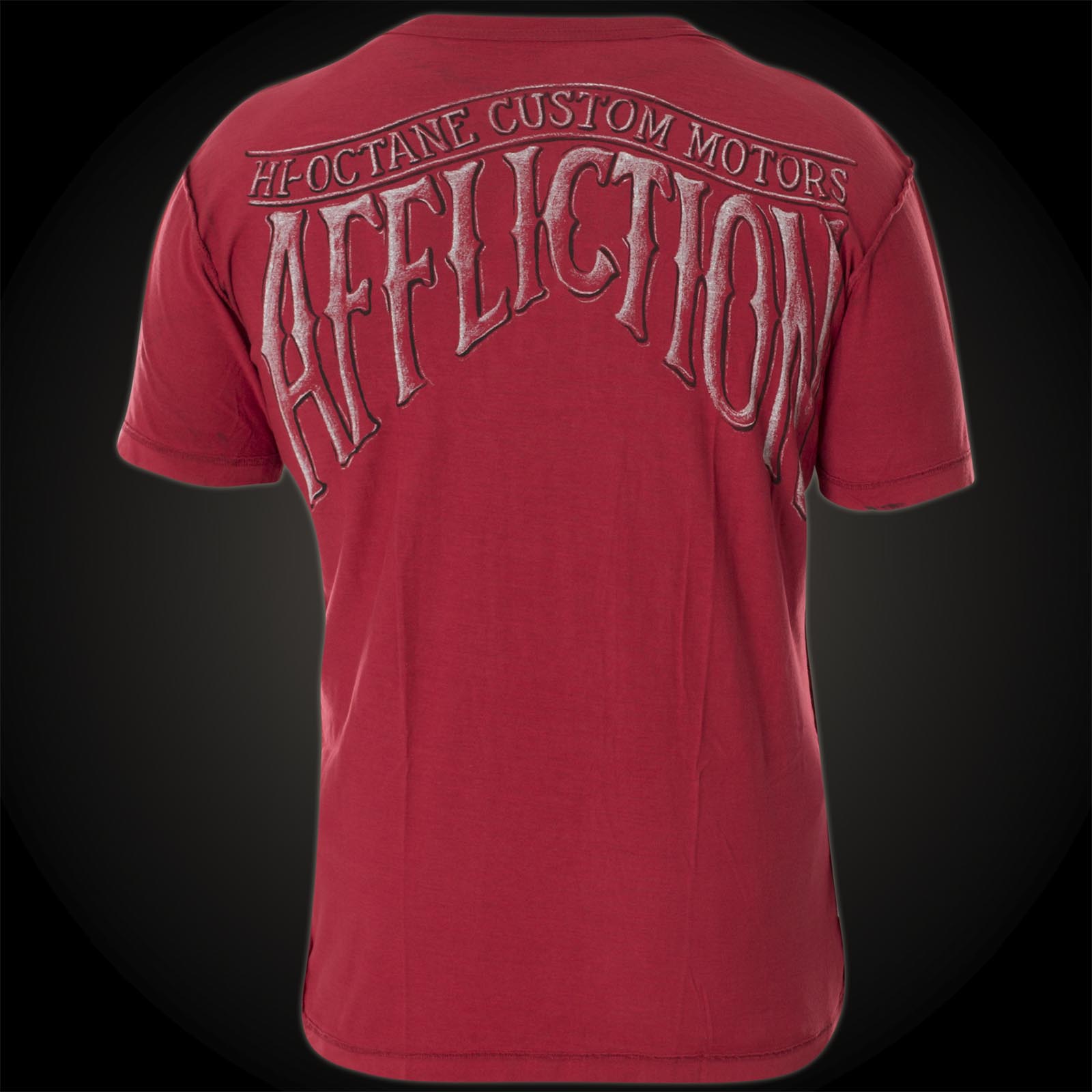 Affliction AC Free Tribe Rev. T-Shirt with an ornamented skull