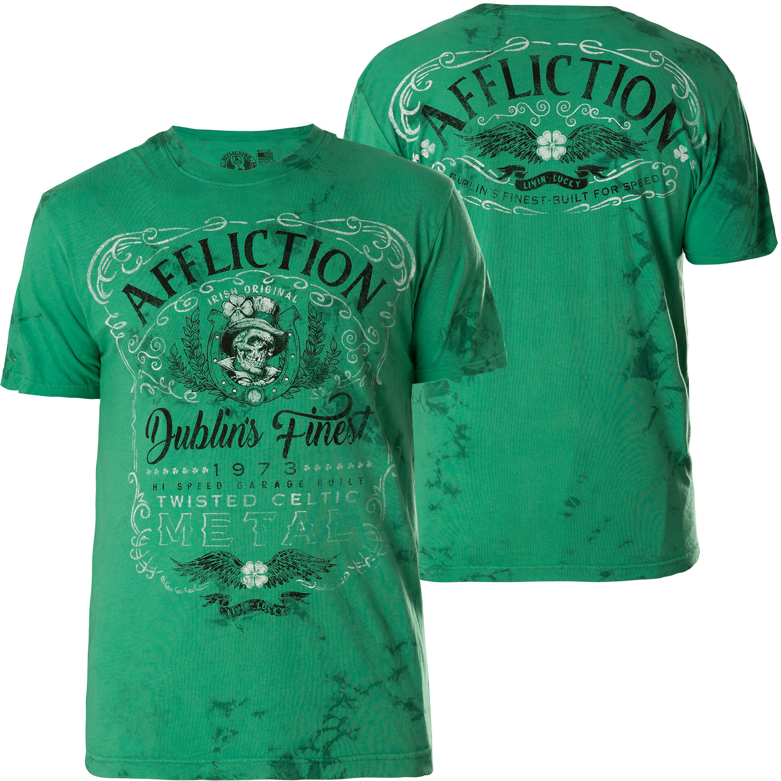 Affliction AC Dublin T-Shirt Print with detailed print
