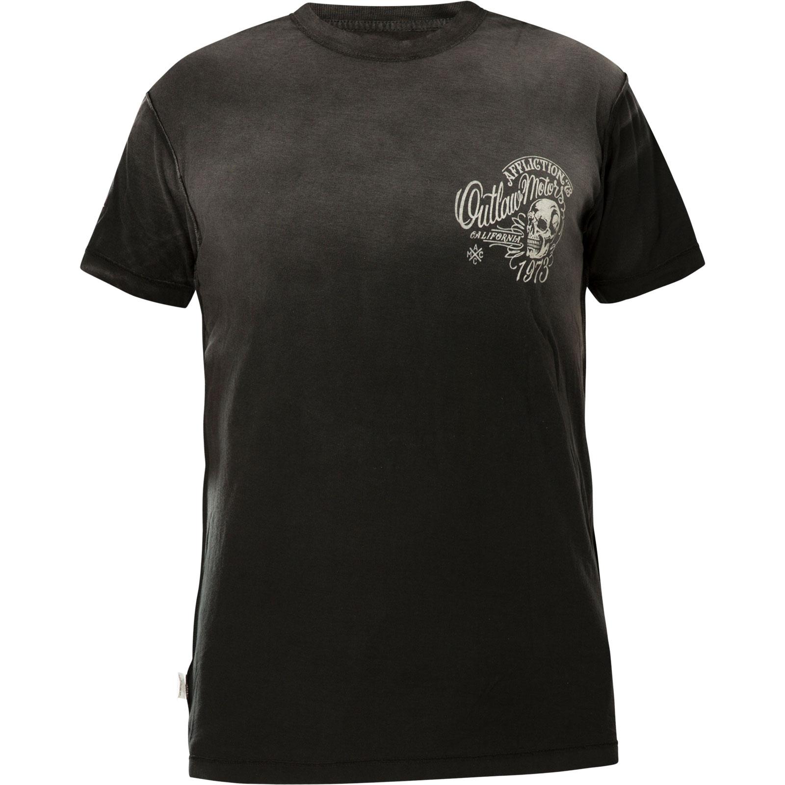 Affliction AC Alternator Rev. T-Shirt Print with skulls