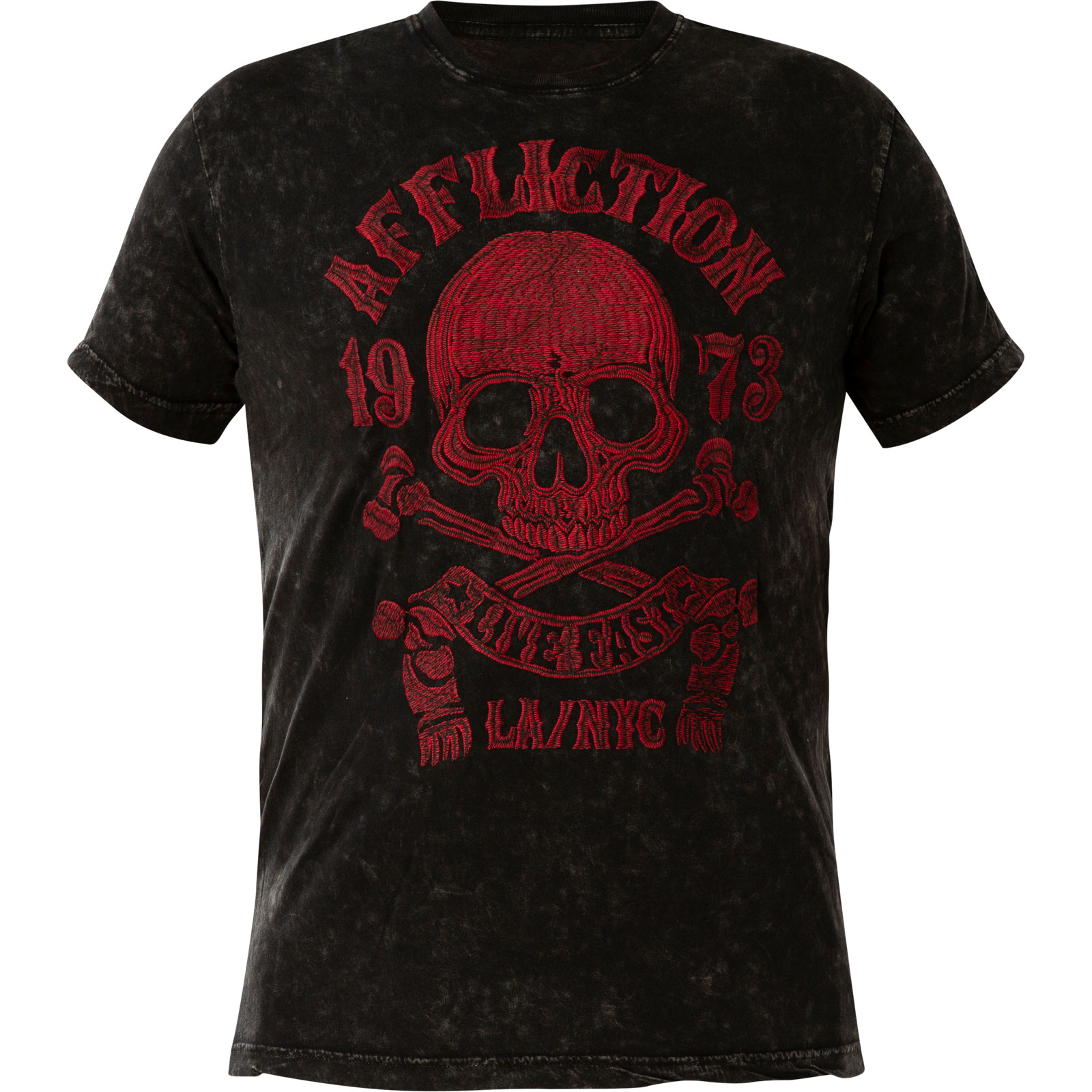 Affliction Speed Thrills T-Shirt with print and lettering