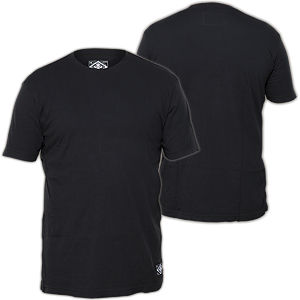 Affliction T-Shirt Standard in Black - T-Shirt with a patch