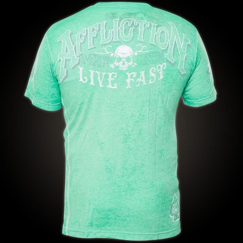 Affliction T-Shirt AC Ides Of March - Shirt with print designs and patch