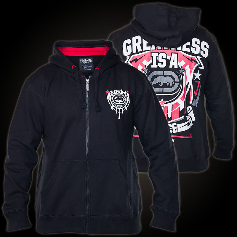 Ecko Unltd. MMA Greatness Hoody - Hoodie with zipper and print designs