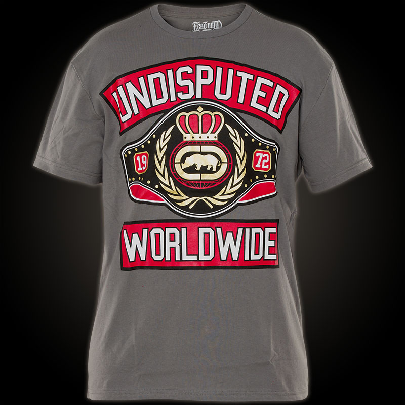 Ecko Unltd. MMA T-Shirt Undisputed - Shirt with large prints and gold foil