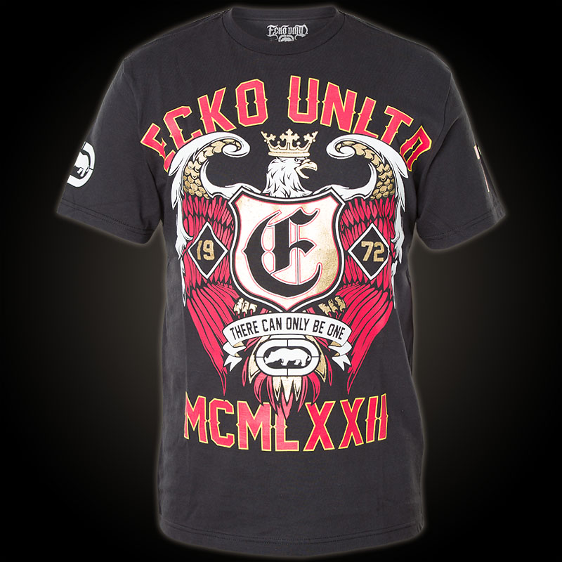 Ecko Unltd. MMA T-Shirt Regal. - Shirt with print designs, lettering ...