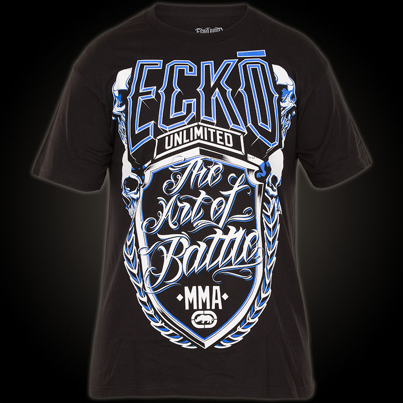 Ecko Unltd. MMA T-Shirt Art of Battle - Shirt with large two-coloured ...