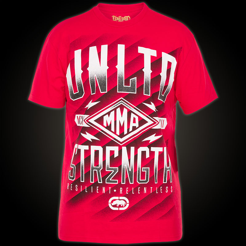 Ecko Unltd. MMA T-Shirt Strength - Shirt with large print design with ...