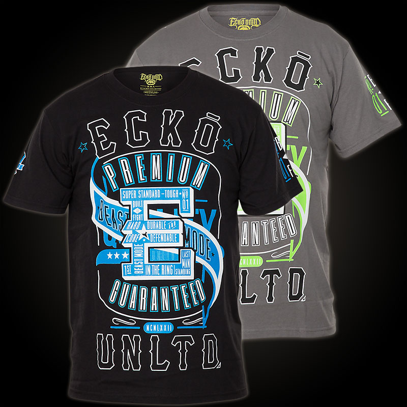 Ecko Unltd. MMA T-Shirt Proven Champs - Shirt with large print designs ...