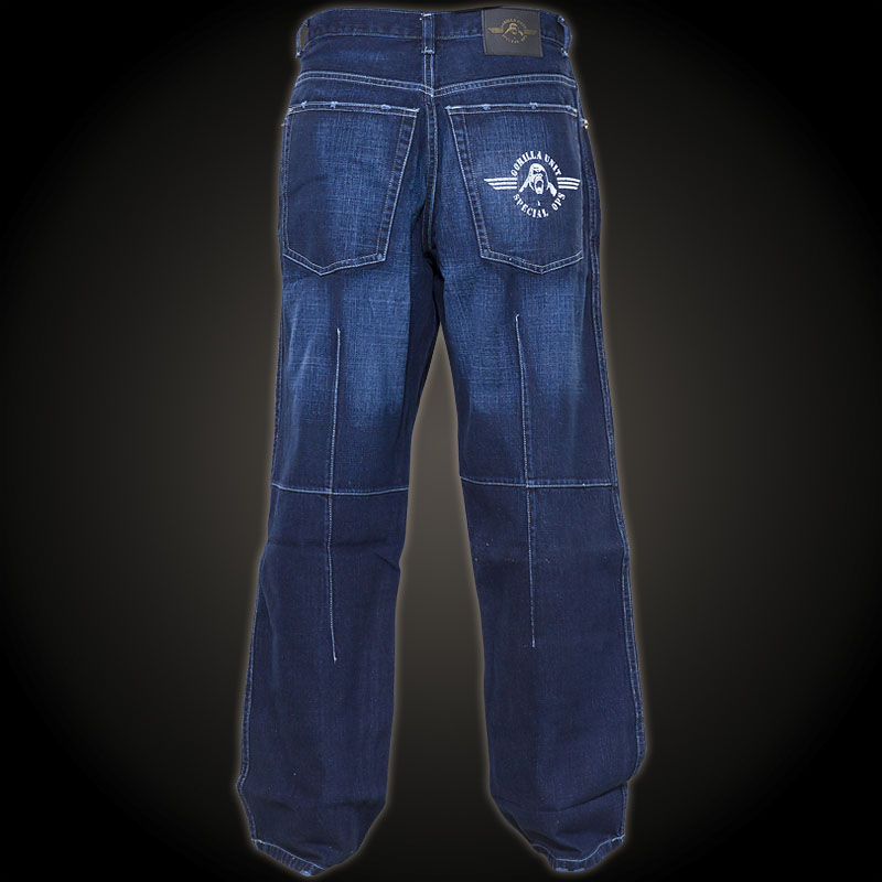 Gorilla Unit DKL Baggy Jeans - Baggy jeans with a small logo print and ...