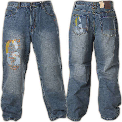 G-Unit jeans GUM66-0283 with logo embroidering