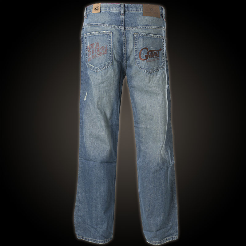 G-Unit jeans SL-35491 with logo embroidering and a print