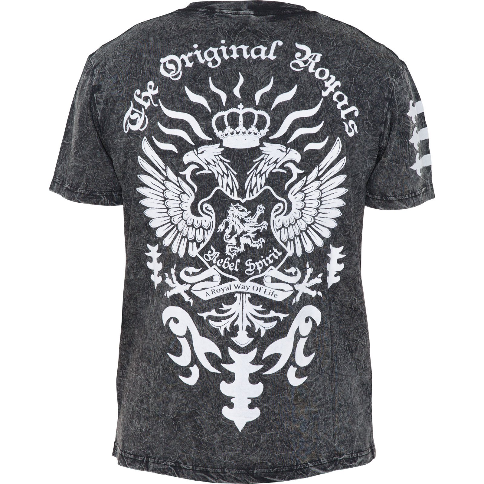 Rebel Spirit T-Shirt SSK151765 - Shirt with highly detailed flocking prints