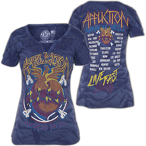 Affliction T-Shirt Phoenix - Shirt with multicoloured