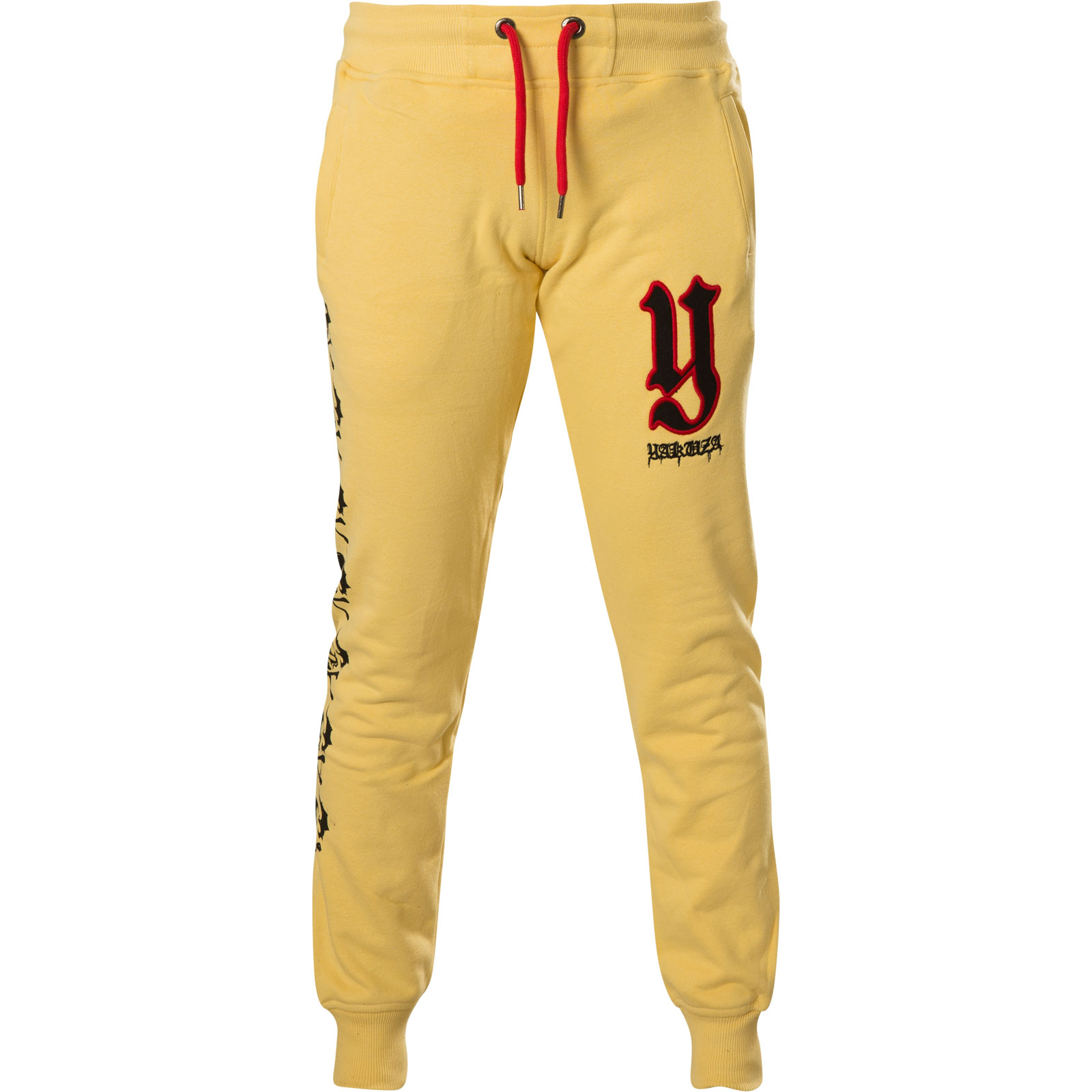 pale yellow sweatpants