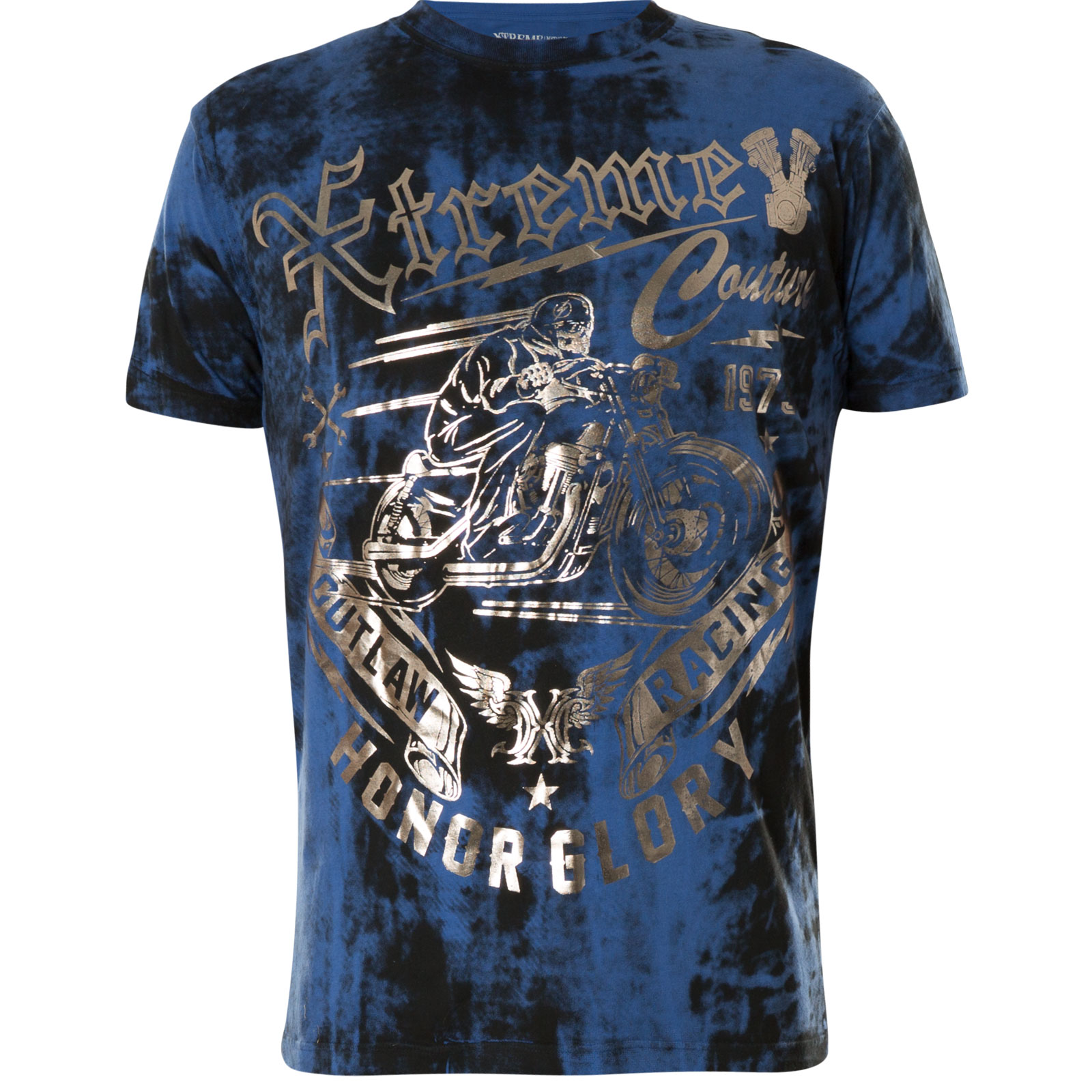 Xtreme Couture T- Shirt Racer Glory Print featuring a biker