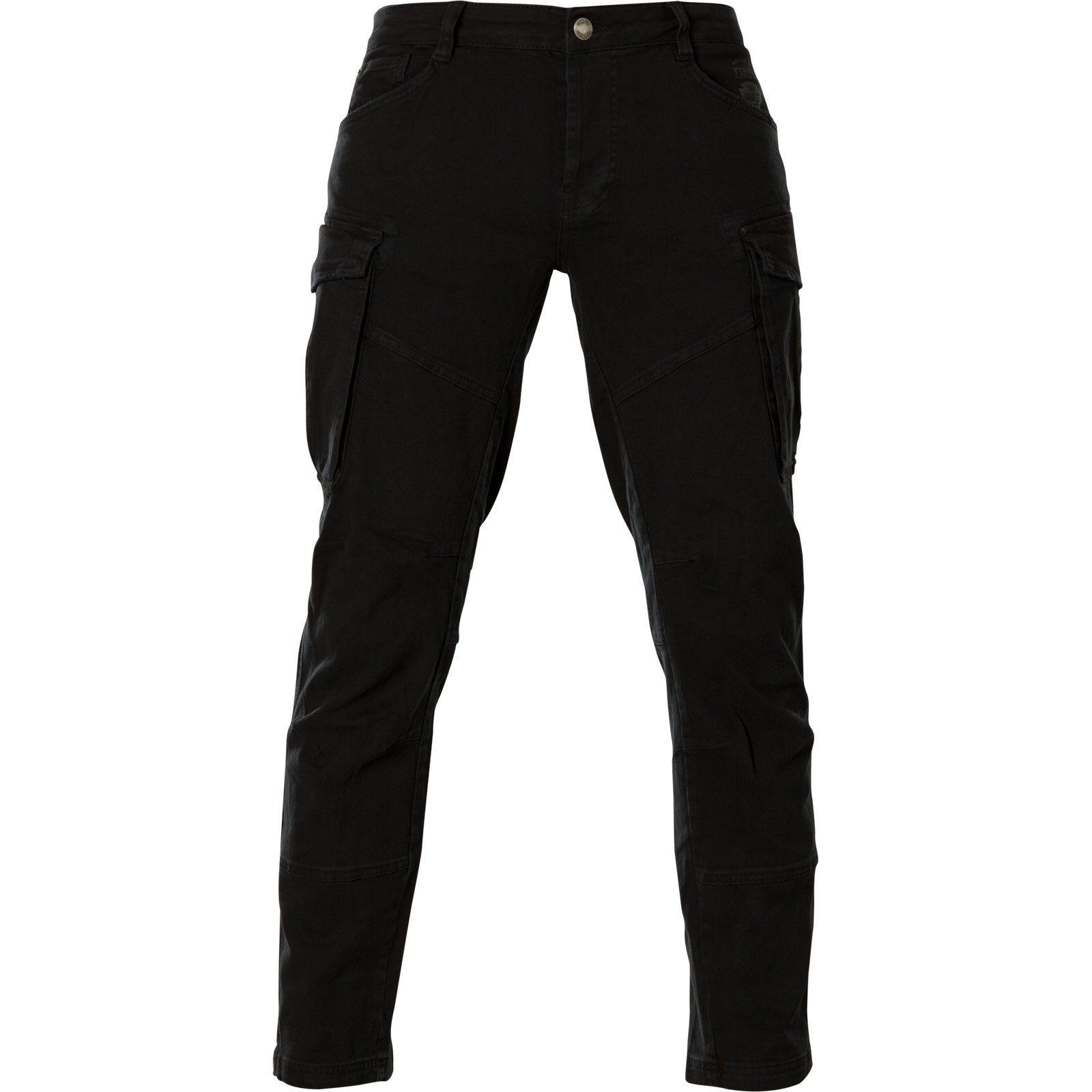 Yakuza Core Cargo Pants CPB-15010 in black with a small prints