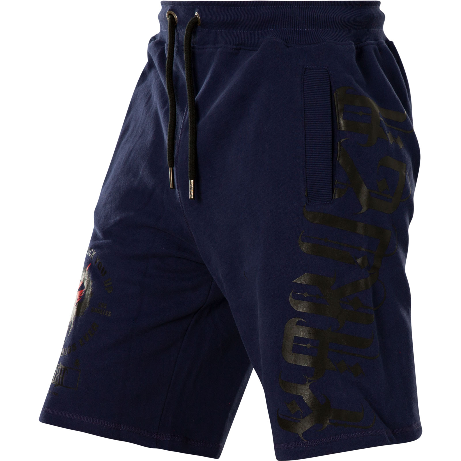 royal blue sweat shorts